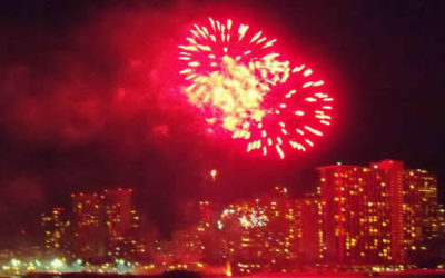 Spirit of Aloha: Hilton Fireworks Sail with Gourmet Dinner