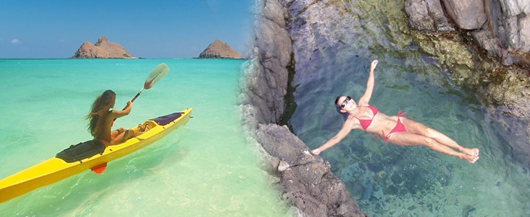 Kailua Beach Adventures Self Guided Kayaking Discovery Cheap Hawaiian Activities