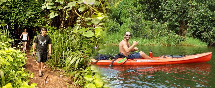 Guided Waterfall Adventure by Kayak Adventures