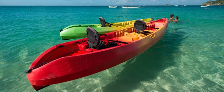 Blue Lagoon Paddle and Snorkel Tour by Kayak Kauai