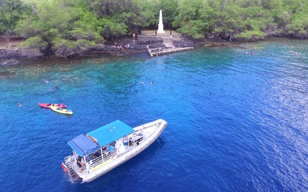 Morning Group Boat Charter – Capt. Cook Snorkeling