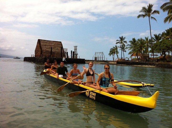 Wa’a (Hawaiian Outrigger Canoe) Rides | Kailua Kona, Big Island