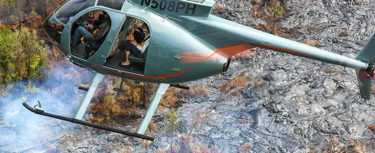 Unforgettable Doors Off Lava & Rainforest Adventure Tour in Hilo, Hawaii