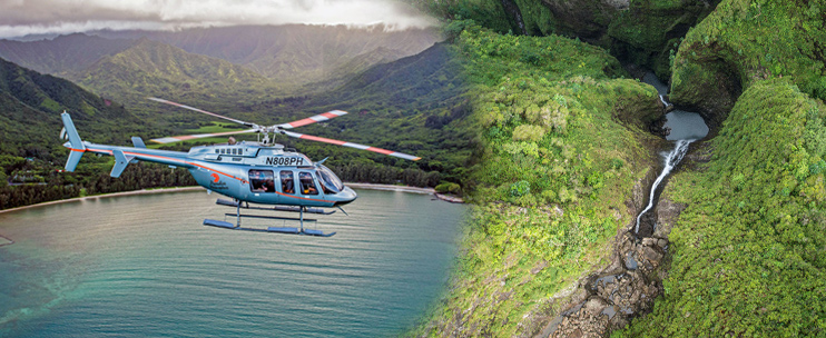 Waterfall  Valley Explorer Helicopter Tour