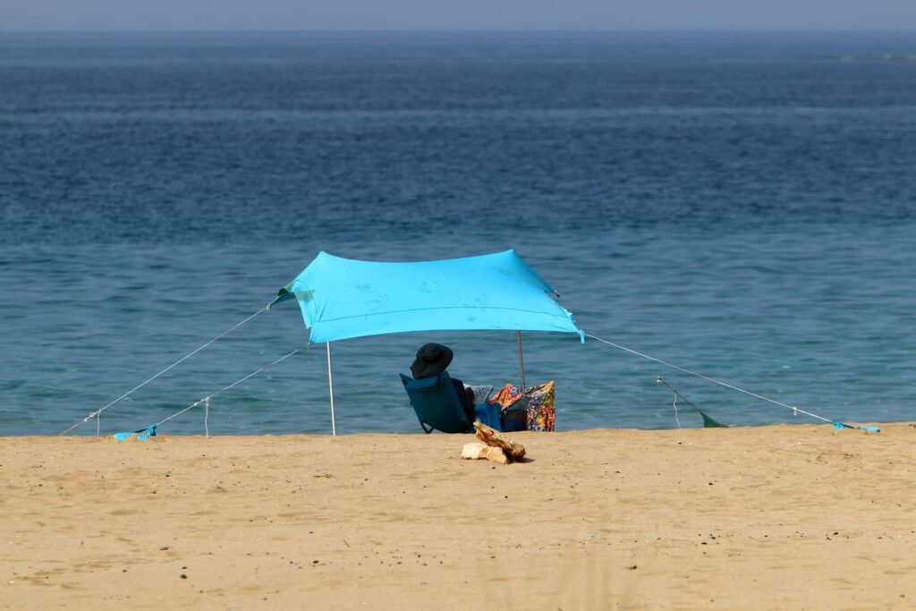 SUN NINJA Beach Tent