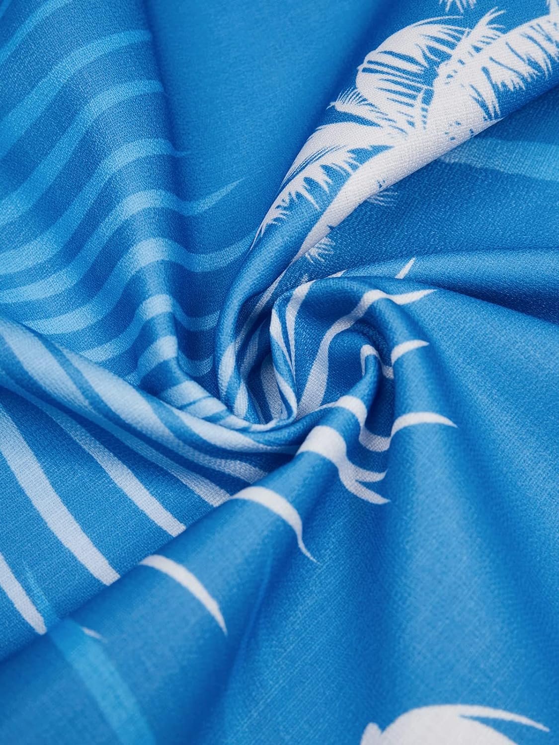 Hardaddy Mens Hawaiian Shirt Short Sleeves Coconut Printed Button Down Summer Beach Casual Shirts