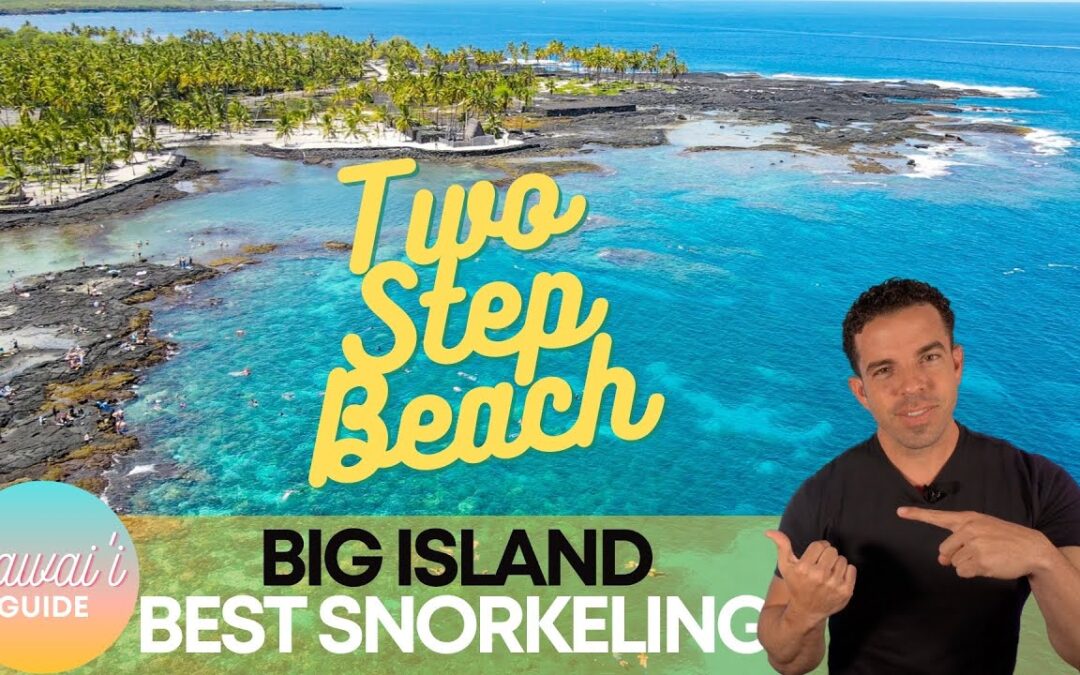 Best Snorkeling On The Big Island Hawaii Two Step Beach Snorkel Honaunau Bay 1