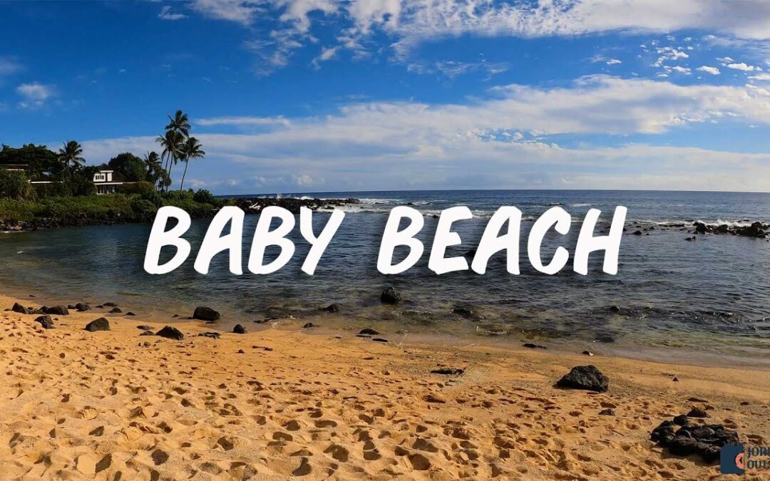 Great Snorkeling at Baby Beach on the south side of Kauai, Hawaii