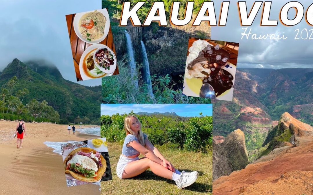 KAUAI, HAWAII (VLOG 2022): snorkeling, exploring the island, good eats, and more vacation fun