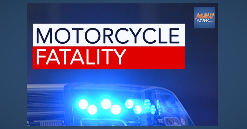 Motorcycle crash on Kehalani Mauka Parkway claims life of Wailuku man