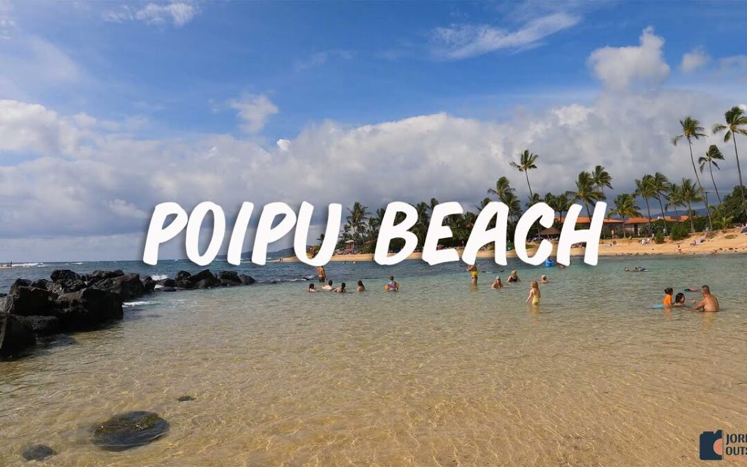 The Best Snorkeling at Poipu Beach on the south end of Kauai, Hawaii