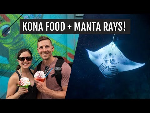 Kona Food Night Snorkeling With Manta Rays Big Island Days 1 2 1