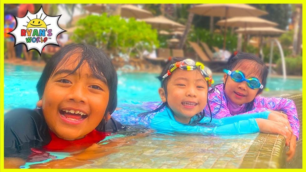 Ryan Swimming And Snorkeling At Disney Aulani In Hawaii! - Cheap 