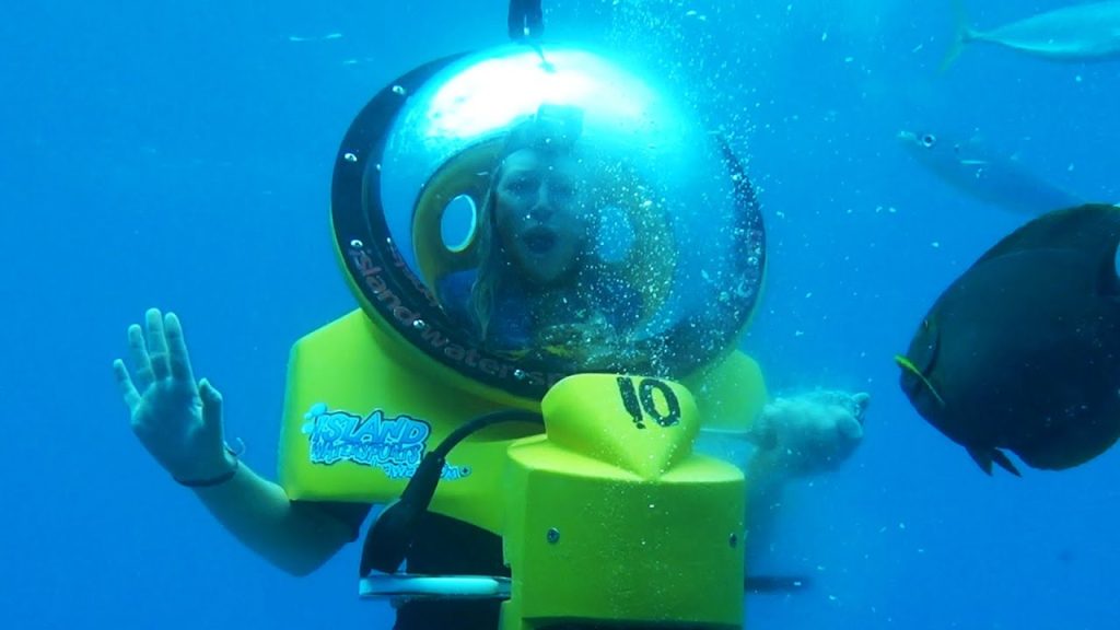 I Try Riding An Underwater Scooter in Oahu, Hawaii