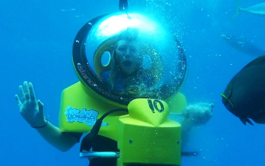 I Try Riding An Underwater Scooter In Oahu Hawaii 2