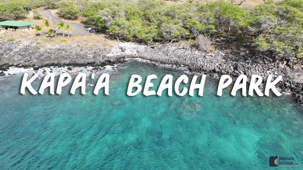 Kapaa Beach Park on the Big Island of Hawaii (Great Snorkeling)