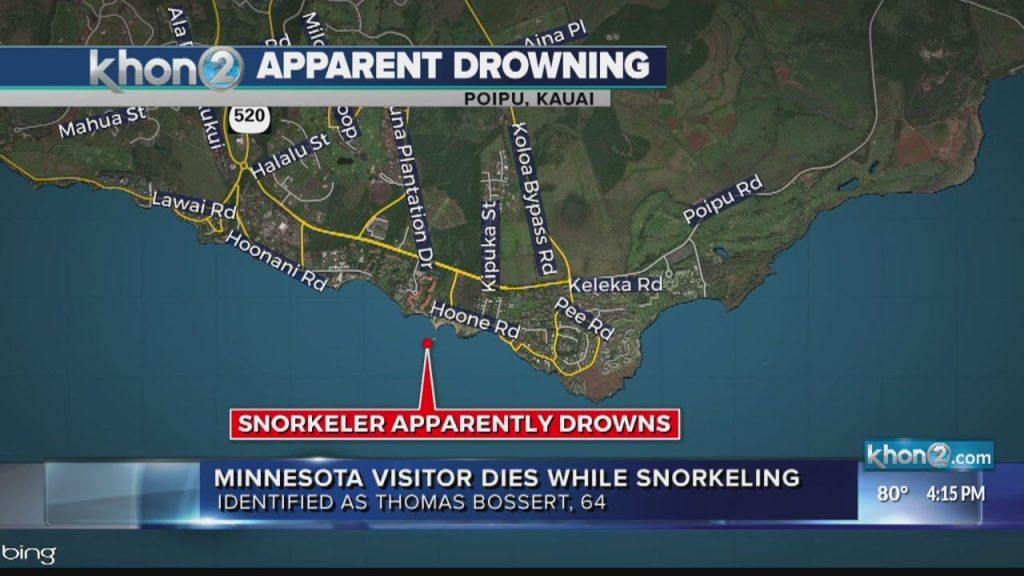 Tourist dead after snorkeling incident in Kauai waters