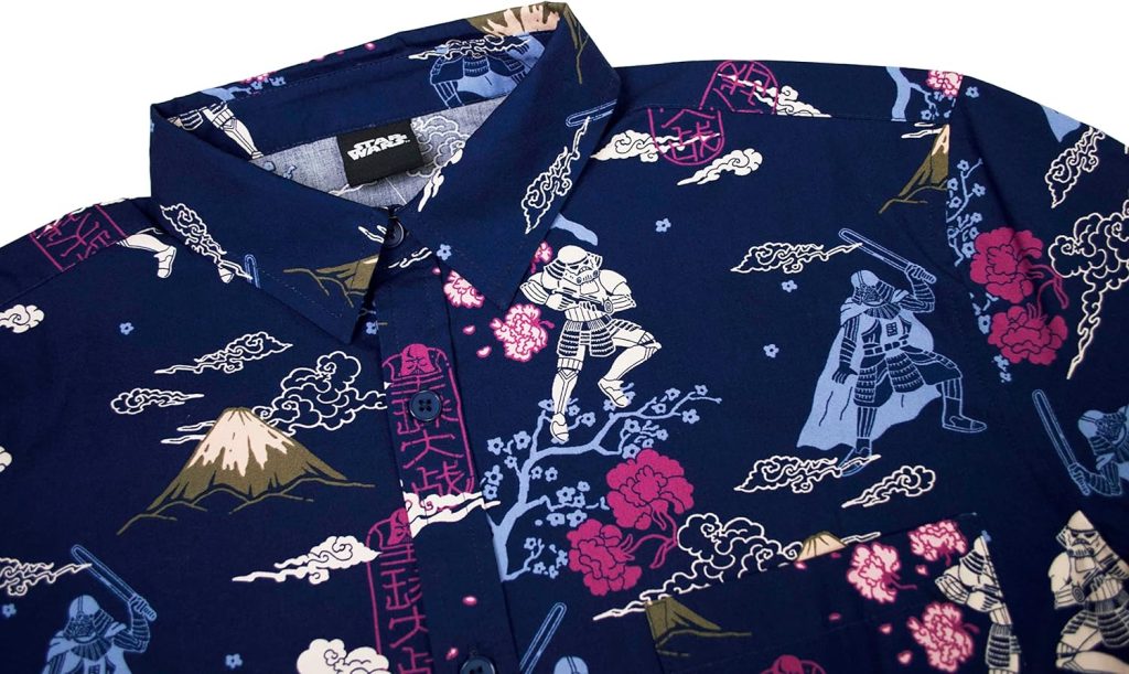 STAR WARS Mens Button Down Shirt