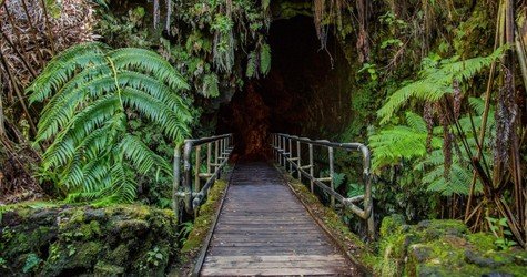 Big Island Waterfalls and Twilight Volcano Combo f-3
