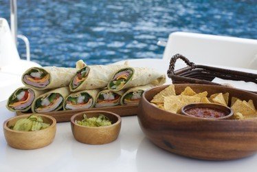 Maui Private charter lunch