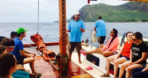 Canoe Sunset Sail Oahu f-1