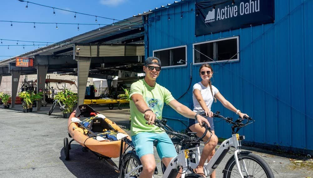 Popoia Island Kayak and E-Bike Guided Adventure Tour- f-1