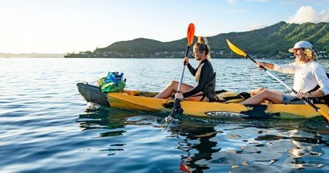 Kaneohe Bay Coral Reef Self-Guided Kayaking Adventure f-5
