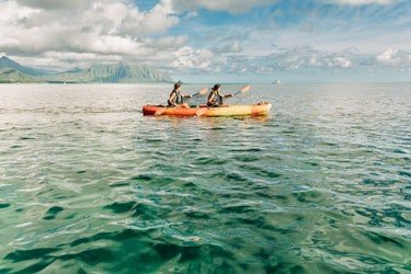 Kaneohe Bay Sandbar Kayak Rental f-11