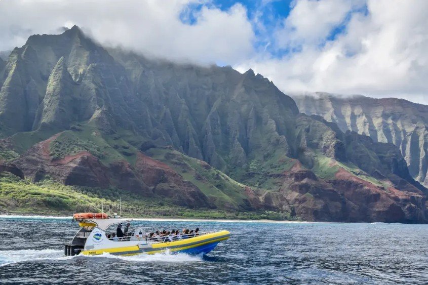 Morning NaPali Coast Snorkel Tour- Super Raft Adventure f-6