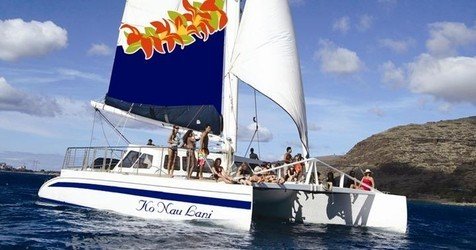 West Oahu Dolphin Watch and Turtle Snorkel Sail w Lunch f-1