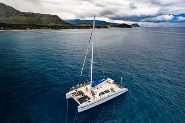 West Oahu Dolphin Watch and Turtle Snorkel Sail w Lunch f-5