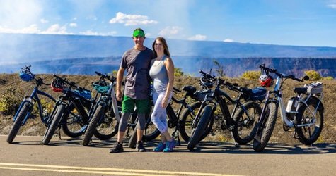 3 Hour Fat Tire E-Bike Tour – Volcanoes National Park f-1