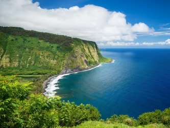 Waipio,Valley,Lookout,View,On,Big,Island,,Hawaii