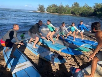 6-8 Surfers Private Group Ohana Lesson f-2