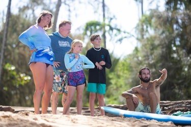 6-8 Surfers Private Group Ohana Lesson f-5