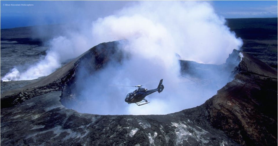 Big Island Volcano Helicopter & Ground Tour - From OAHU (With Air Ticket-Flexible) f-1