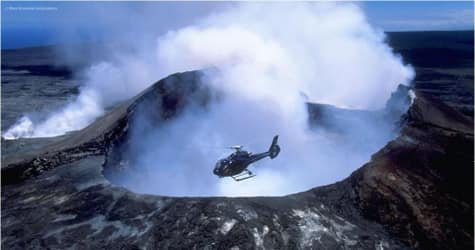 Big Island Volcano Helicopter & Ground Tour - From OAHU (With Air Ticket) f-1