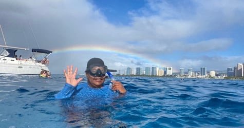 Private Catamaran Cruise & Snorkeling Keanuenue f-6