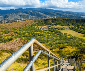 Diamond Head Crater & Hawaiian Waterfall Tour f-4